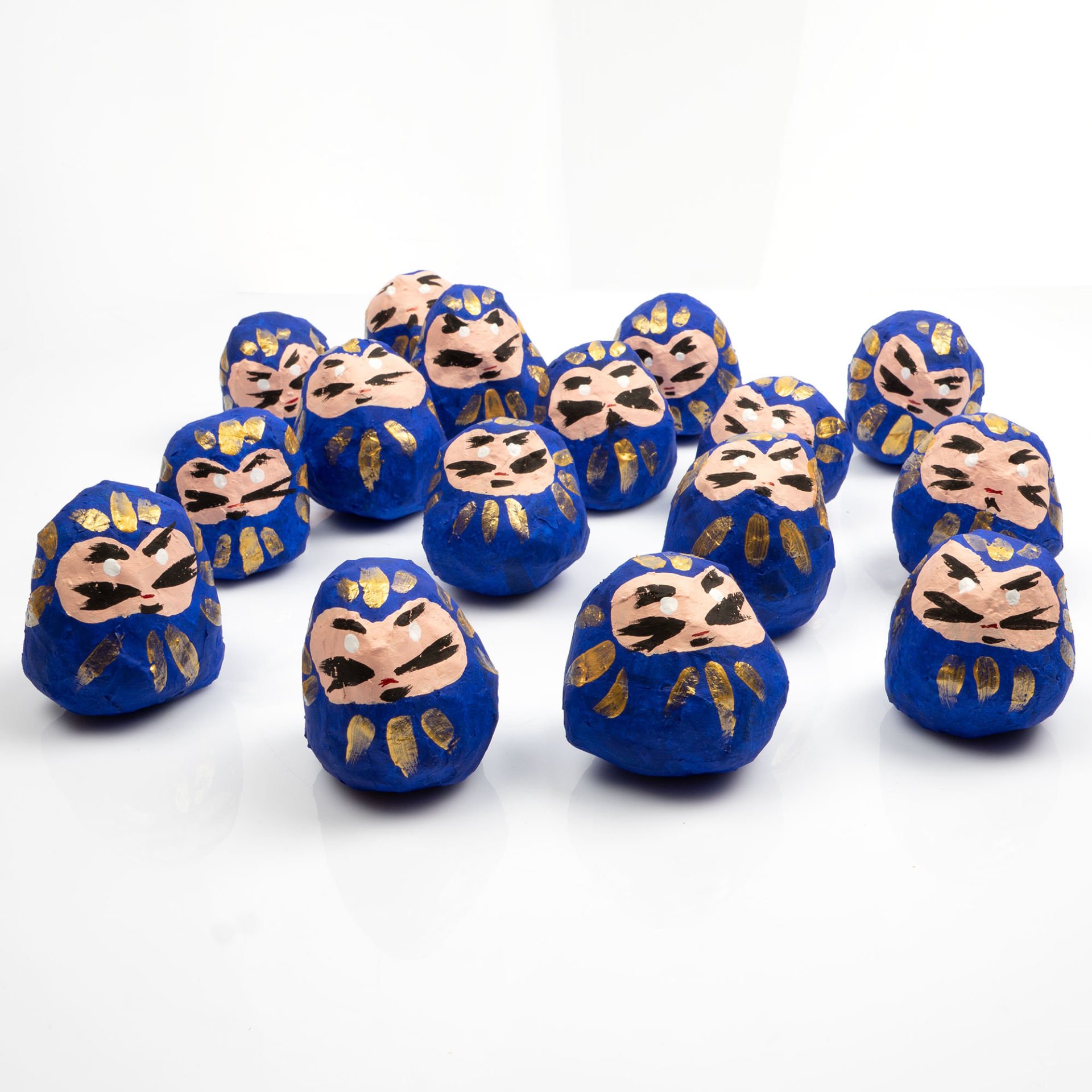 Dilek Bebeği Daruma - Lacivert
