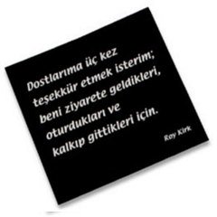 Özlü Sözlü Magnet - Dostlarıma