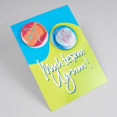 İkili Uyum Kartpostallar - Muhteşem